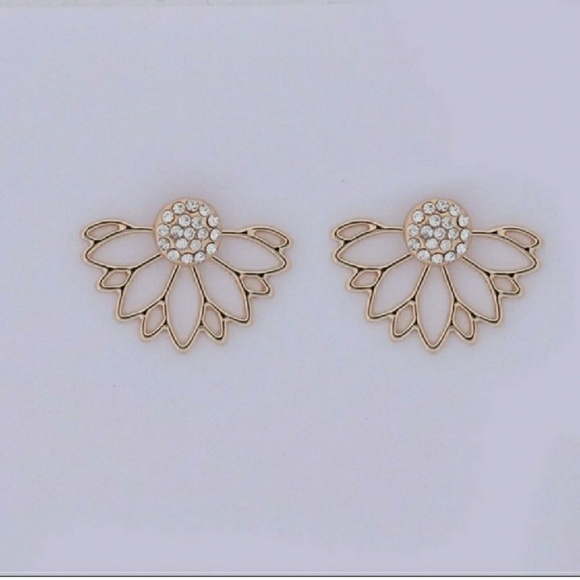 🎀 Lotus Flower Earings - Picture 5 of 7